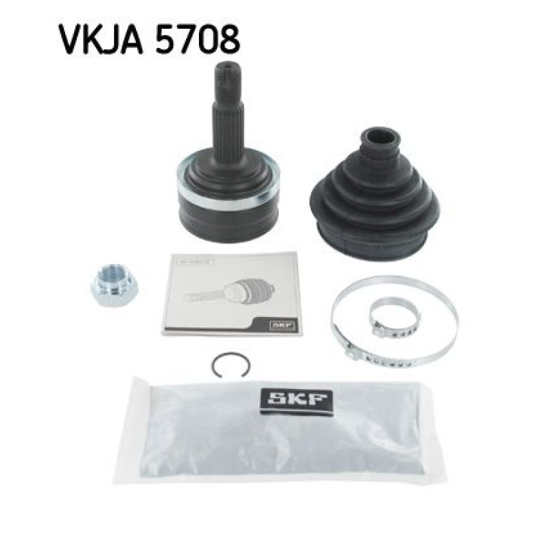 Homokineet reparatie set, aandrijfas Vooras, Wielzijde