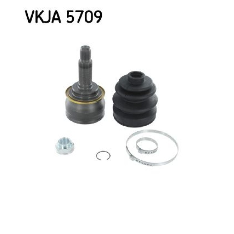 Homokineet reparatie set, aandrijfas Vooras, Wielzijde