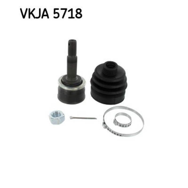 Homokineet reparatie set, aandrijfas Vooras, Wielzijde