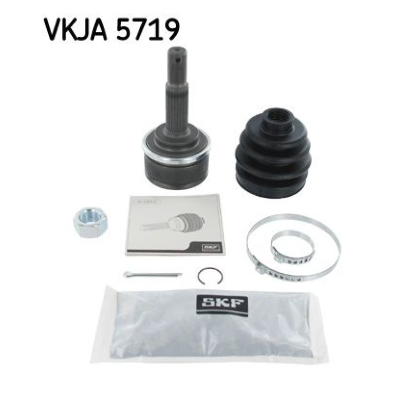 Homokineet reparatie set, aandrijfas Vooras, Wielzijde