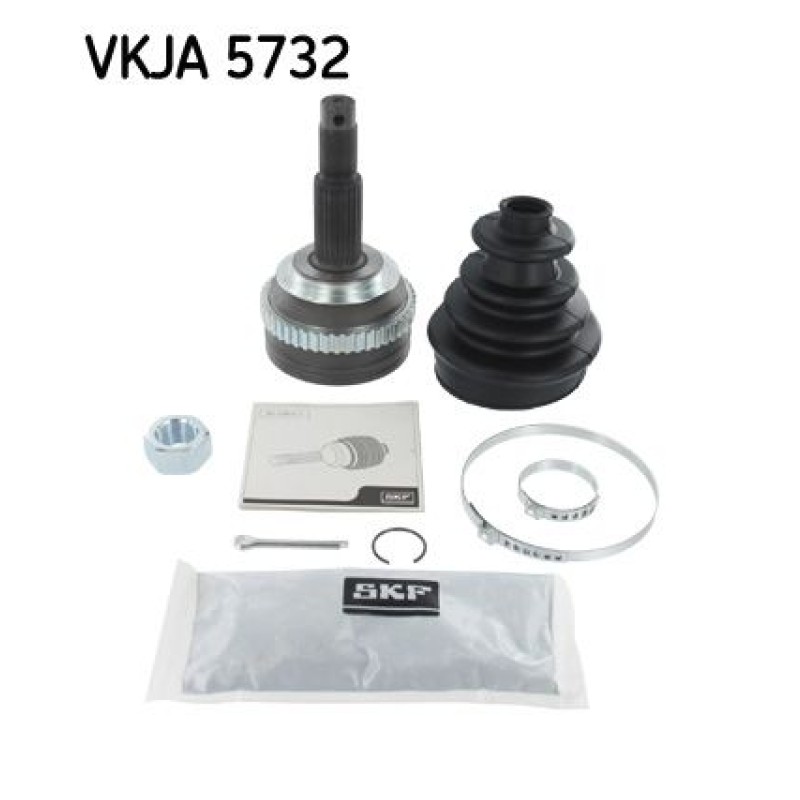 Homokineet reparatie set, aandrijfas Vooras, Wielzijde