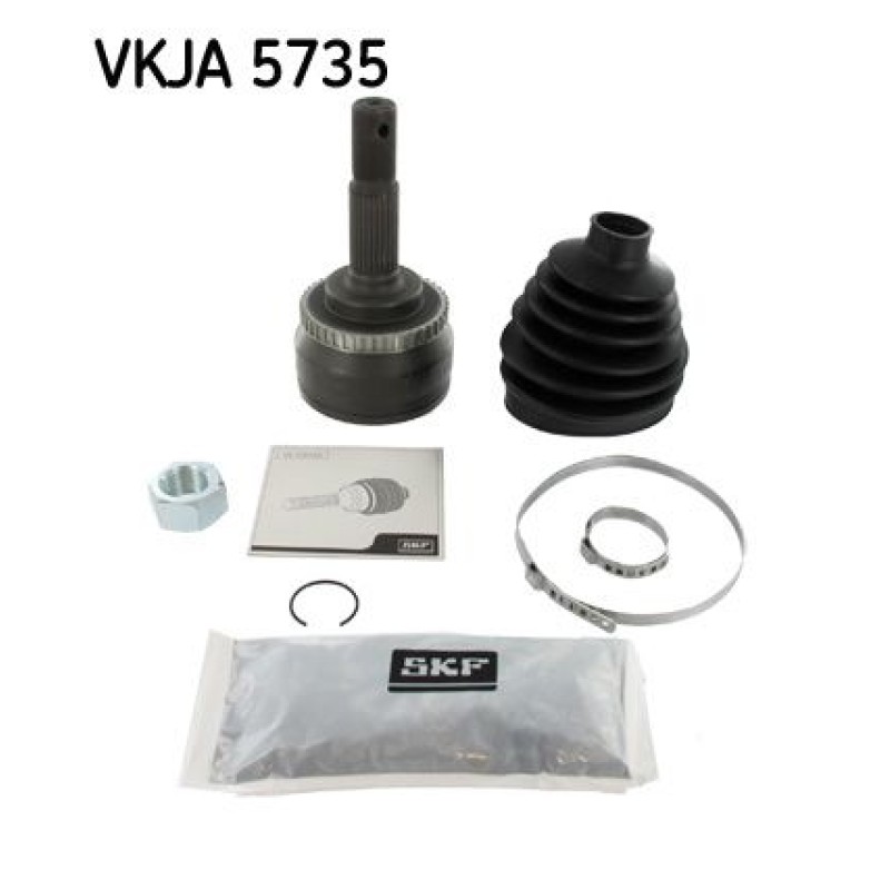 Homokineet reparatie set, aandrijfas Vooras, Wielzijde