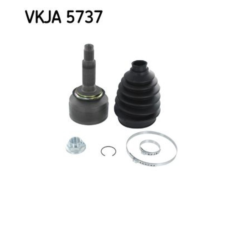Homokineet reparatie set, aandrijfas Vooras, Wielzijde