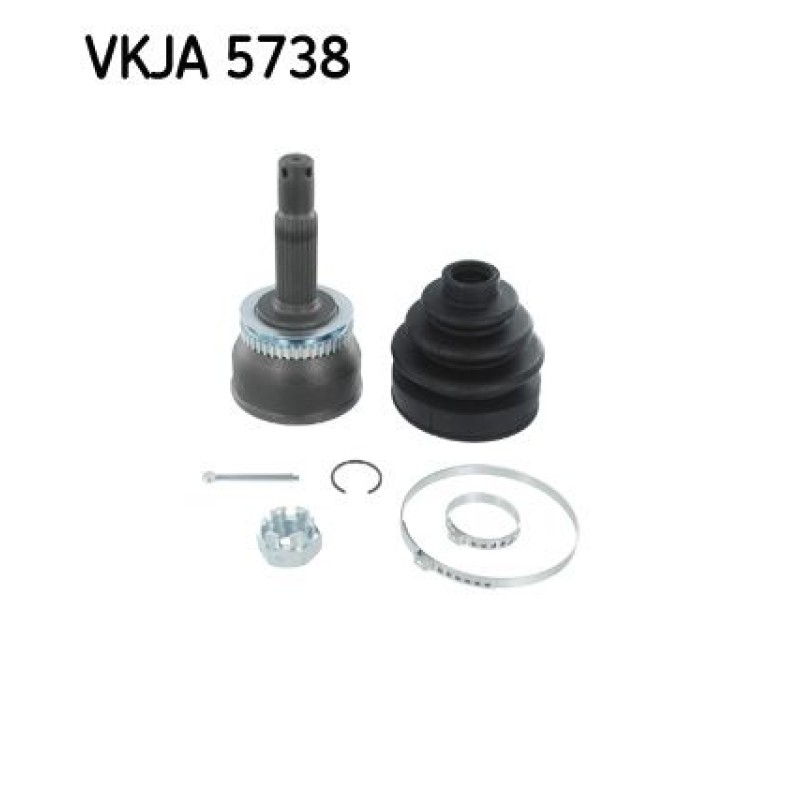 Homokineet reparatie set, aandrijfas Vooras, Wielzijde
