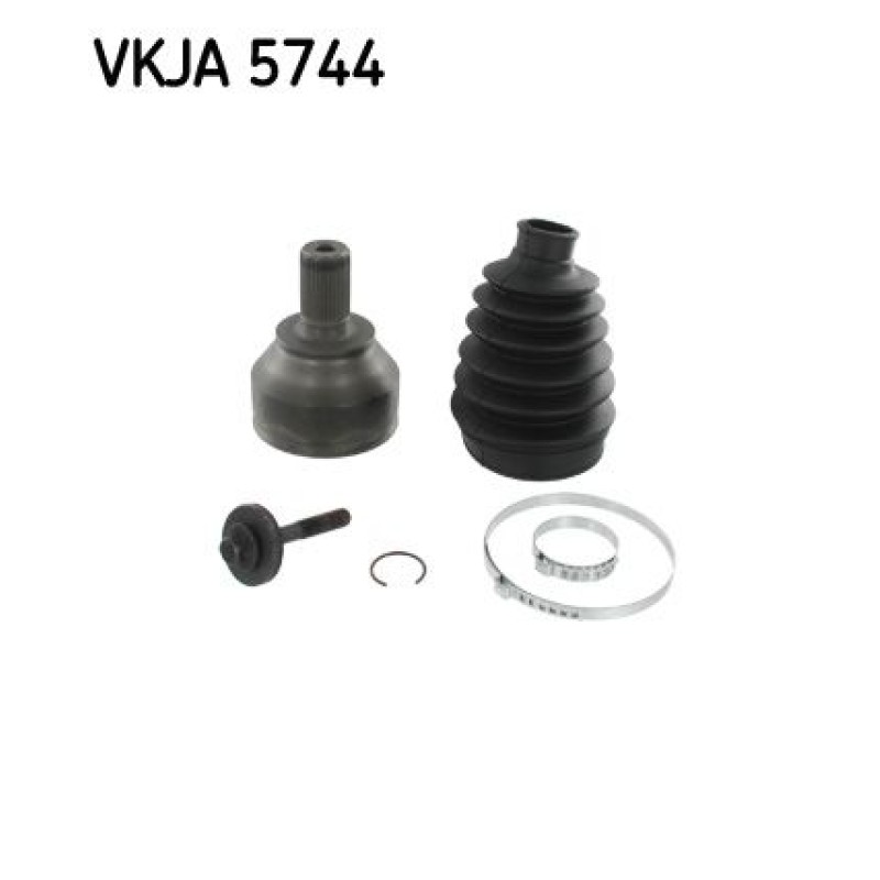 Homokineet reparatie set, aandrijfas Vooras, Wielzijde