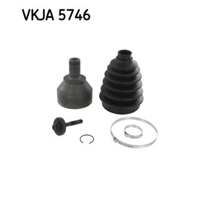 Homokineet reparatie set, aandrijfas Vooras, Wielzijde