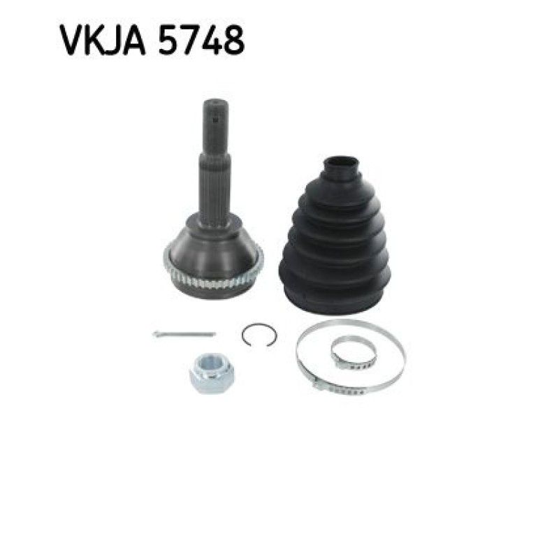 Homokineet reparatie set, aandrijfas Vooras, Wielzijde