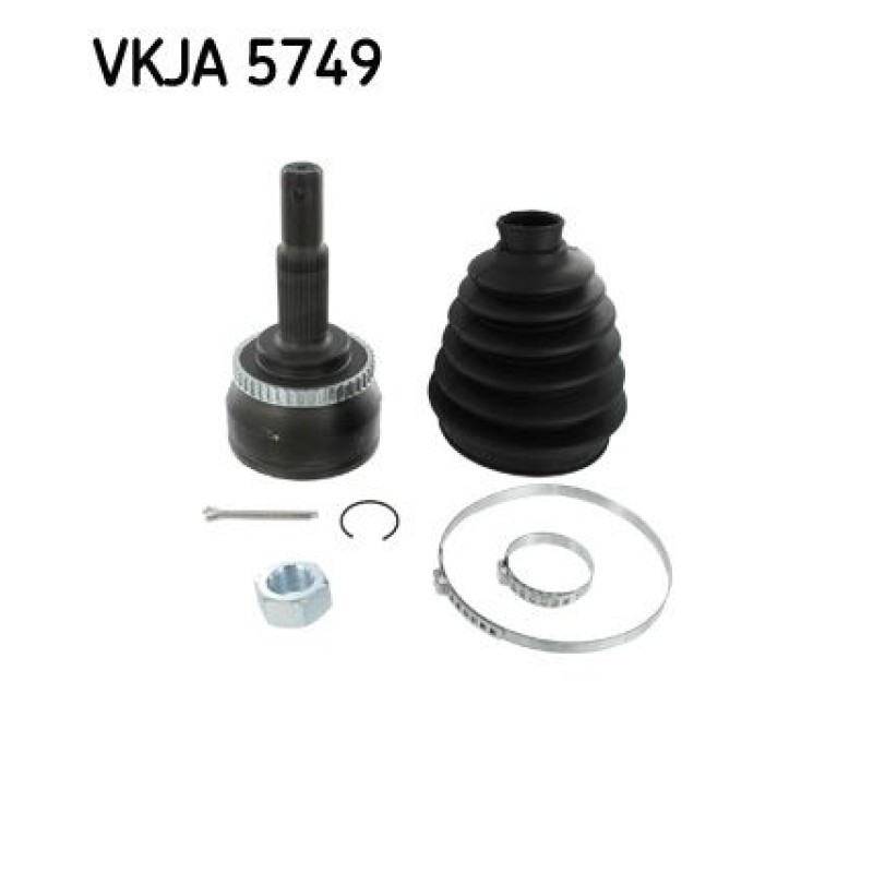 Homokineet reparatie set, aandrijfas Vooras, Wielzijde