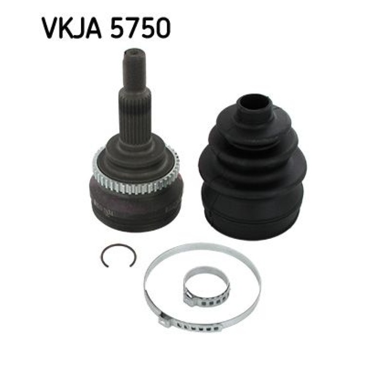 Homokineet reparatie set, aandrijfas Vooras, Wielzijde