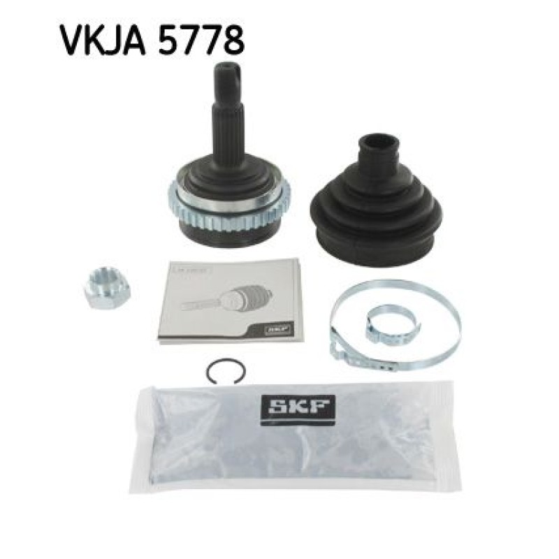 Homokineet reparatie set, aandrijfas Vooras, Wielzijde