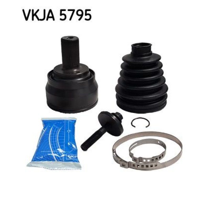 Homokineet reparatie set, aandrijfas Vooras, Wielzijde