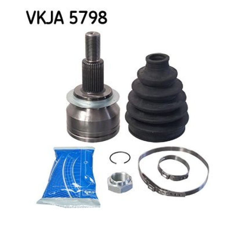 Homokineet reparatie set, aandrijfas Vooras, Wielzijde