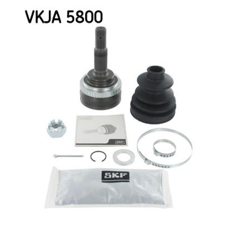 Homokineet reparatie set, aandrijfas Vooras, Wielzijde