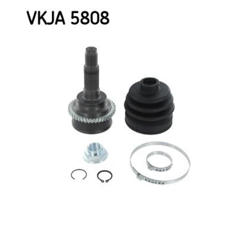 Homokineet reparatie set, aandrijfas Vooras, Wielzijde