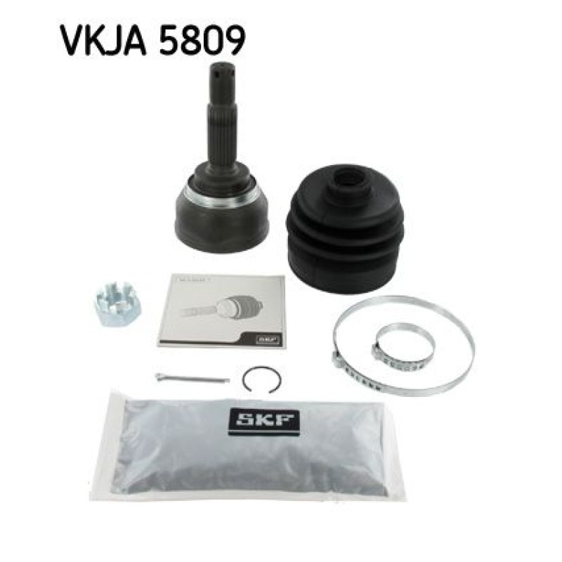 Homokineet reparatie set, aandrijfas Vooras, Wielzijde