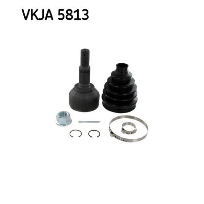 Homokineet reparatie set, aandrijfas Vooras, Wielzijde