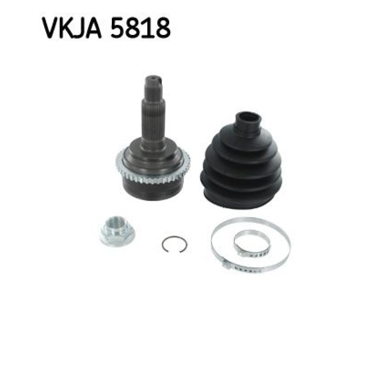 Homokineet reparatie set, aandrijfas Vooras links, Wielzijde
