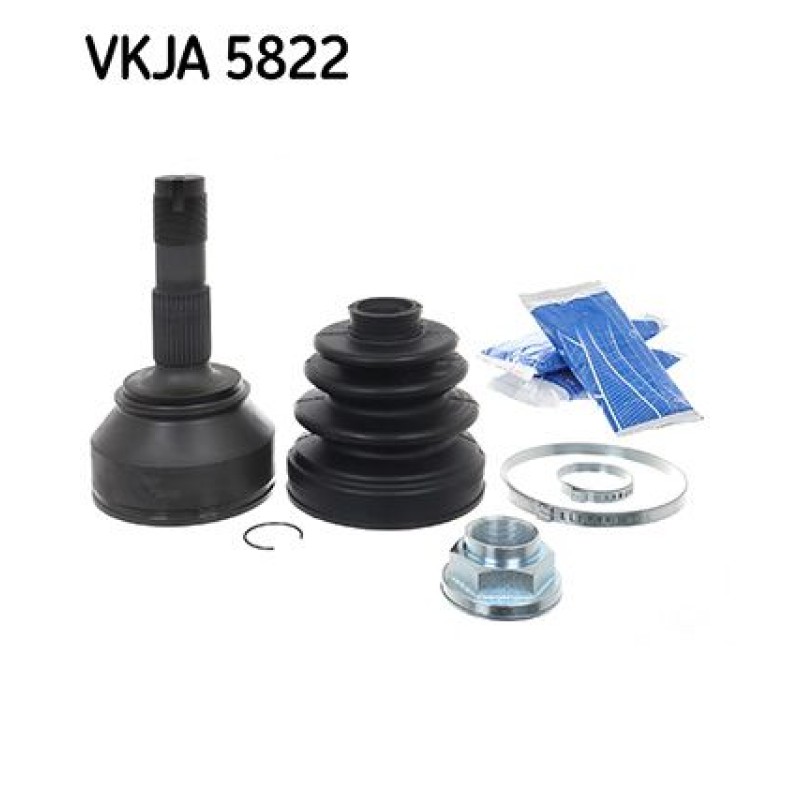 Homokineet reparatie set, aandrijfas Vooras, Wielzijde