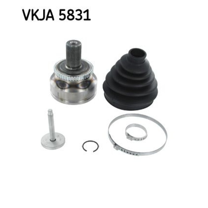 Homokineet reparatie set, aandrijfas Vooras, Wielzijde