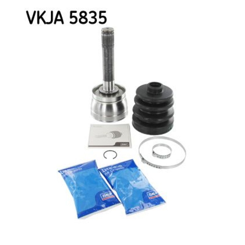 Homokineet reparatie set, aandrijfas Vooras, Wielzijde