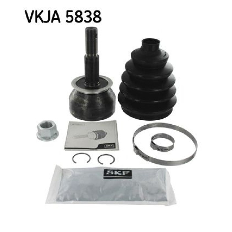 Homokineet reparatie set, aandrijfas Vooras, Wielzijde