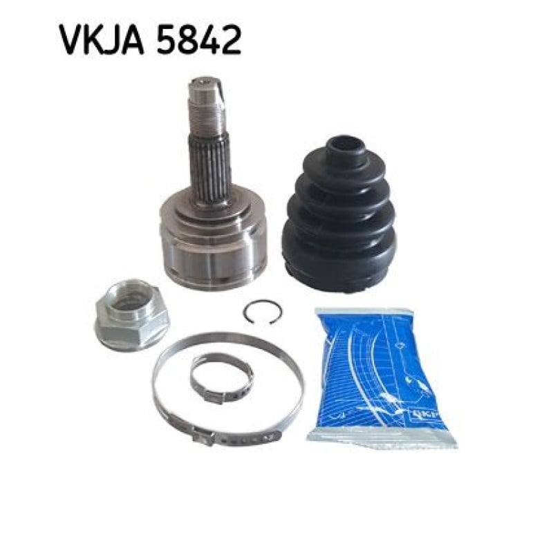 Homokineet reparatie set, aandrijfas Vooras, Wielzijde