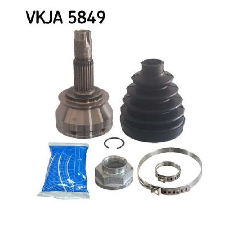 Homokineet reparatie set, aandrijfas Vooras, Wielzijde