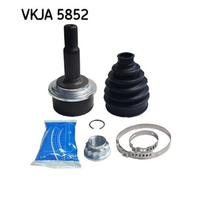 Homokineet reparatie set, aandrijfas Vooras links, Wielzijde