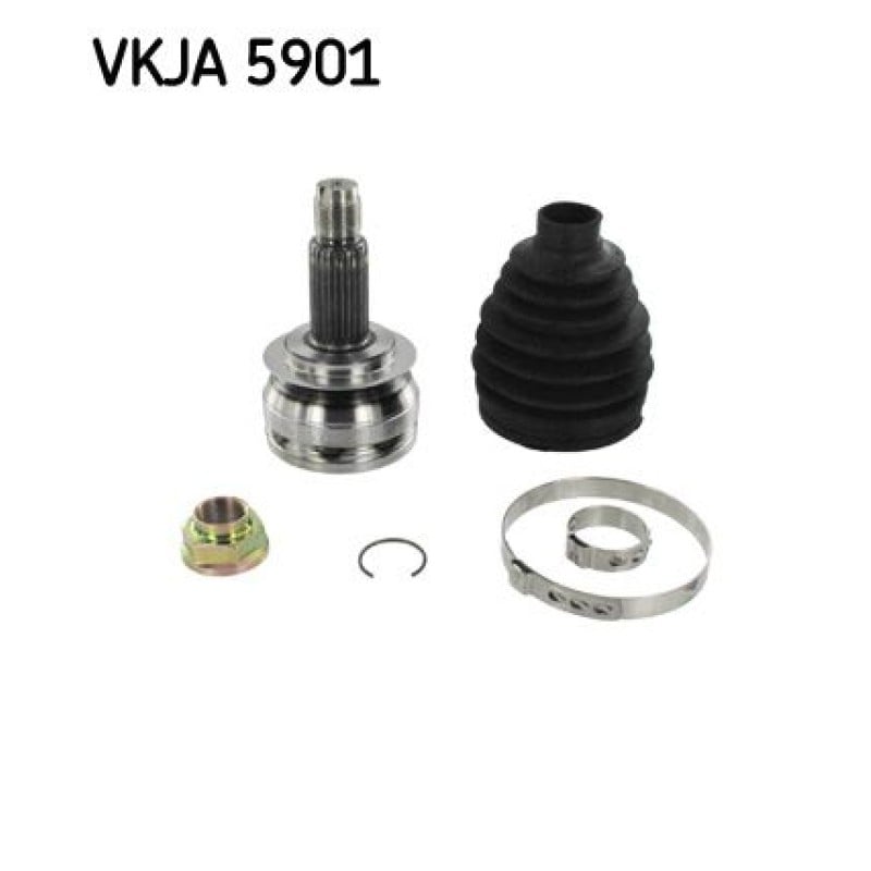 Homokineet reparatie set, aandrijfas Vooras, Wielzijde