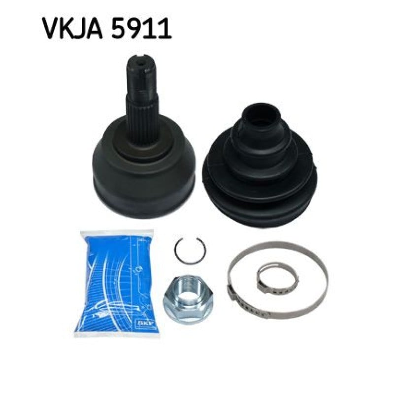 Homokineet reparatie set, aandrijfas Vooras, Wielzijde