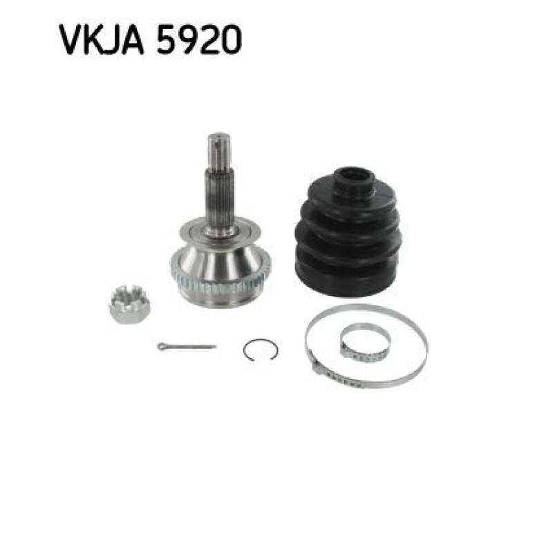 Homokineet reparatie set, aandrijfas Vooras, Wielzijde