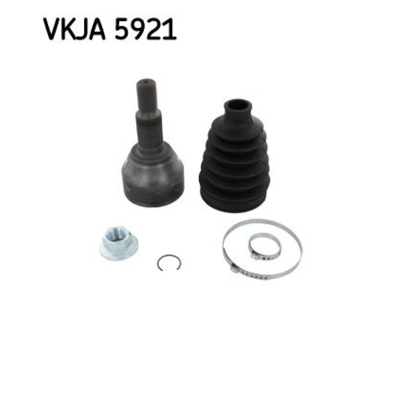 Homokineet reparatie set, aandrijfas Vooras, Wielzijde