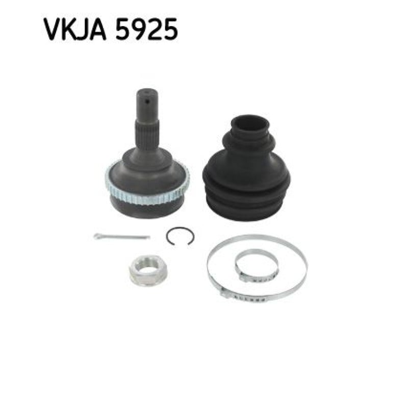 Homokineet reparatie set, aandrijfas Vooras, Wielzijde