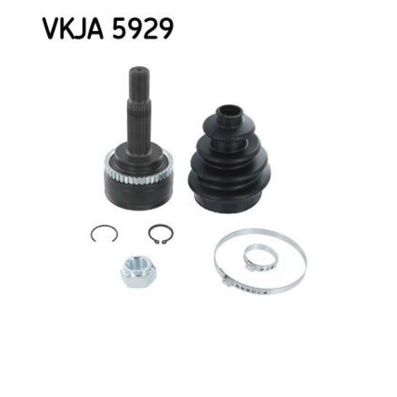 Homokineet reparatie set, aandrijfas Vooras, Wielzijde