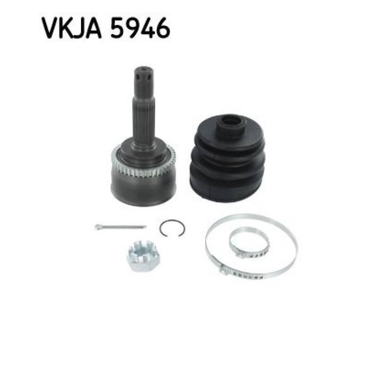 Homokineet reparatie set, aandrijfas Vooras, Wielzijde