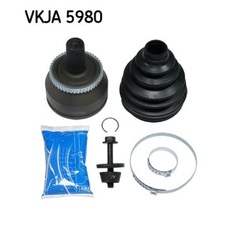 Homokineet reparatie set, aandrijfas Vooras, Wielzijde