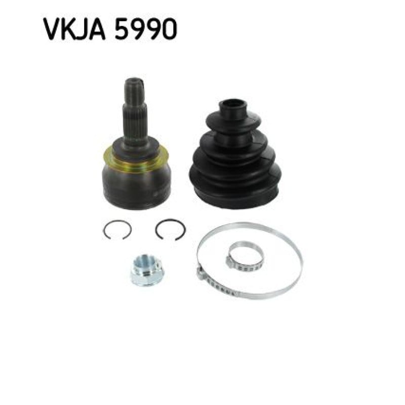 Homokineet reparatie set, aandrijfas Vooras links en rechts, Wielzijde