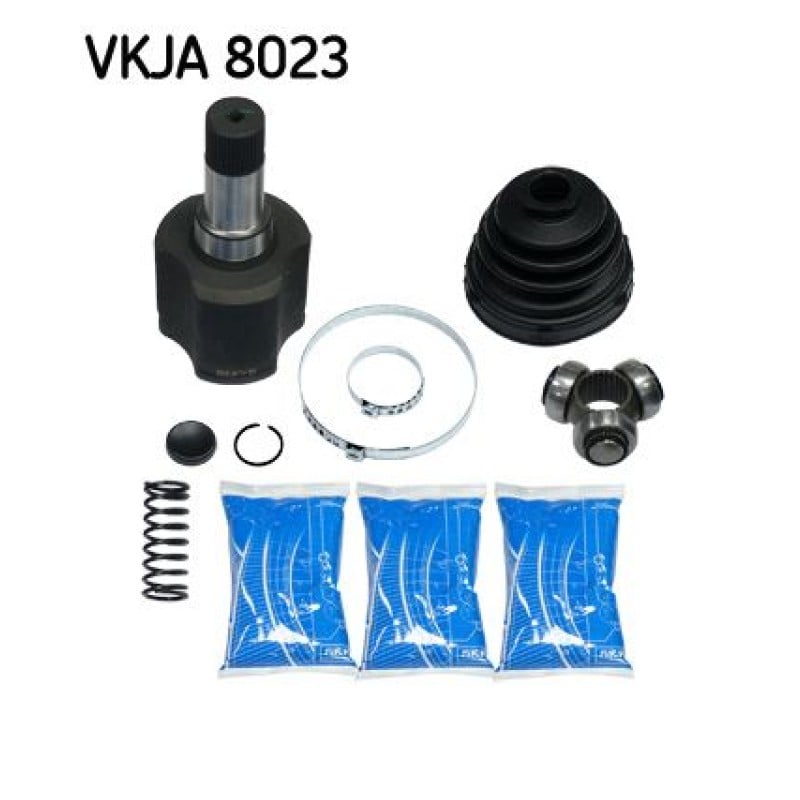 Homokineet reparatie set, aandrijfas Versnellingsbak zijde, Vooras links
