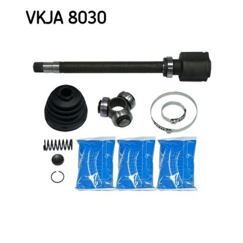Homokineet reparatie set, aandrijfas Versnellingsbak zijde, Vooras rechts