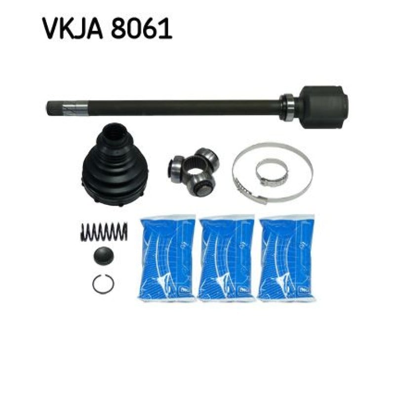 Homokineet reparatie set, aandrijfas Versnellingsbak zijde, Vooras rechts