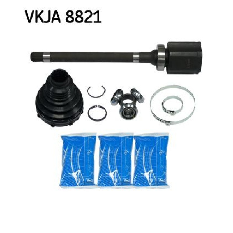 Homokineet reparatie set, aandrijfas Versnellingsbak zijde, Vooras rechts