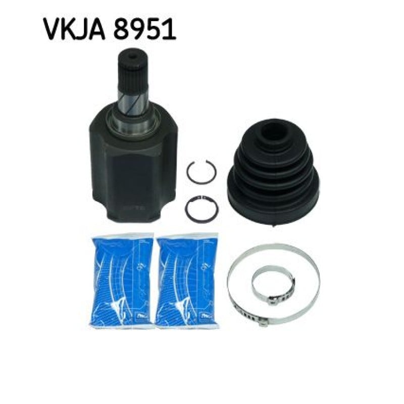 Homokineet reparatie set, aandrijfas Versnellingsbak zijde, Vooras links