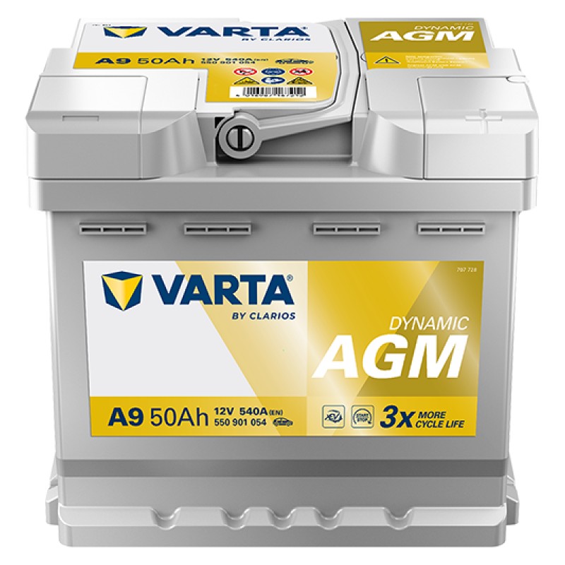 Accu 12 V 50 Ah - AGM