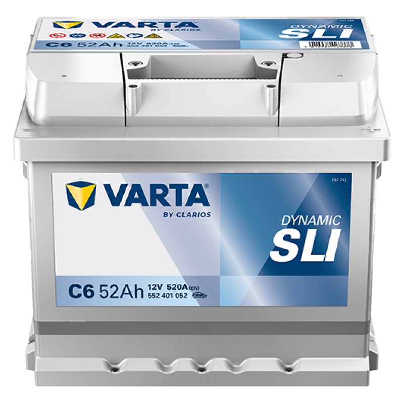 Accu 12 V 52 Ah - SLI
