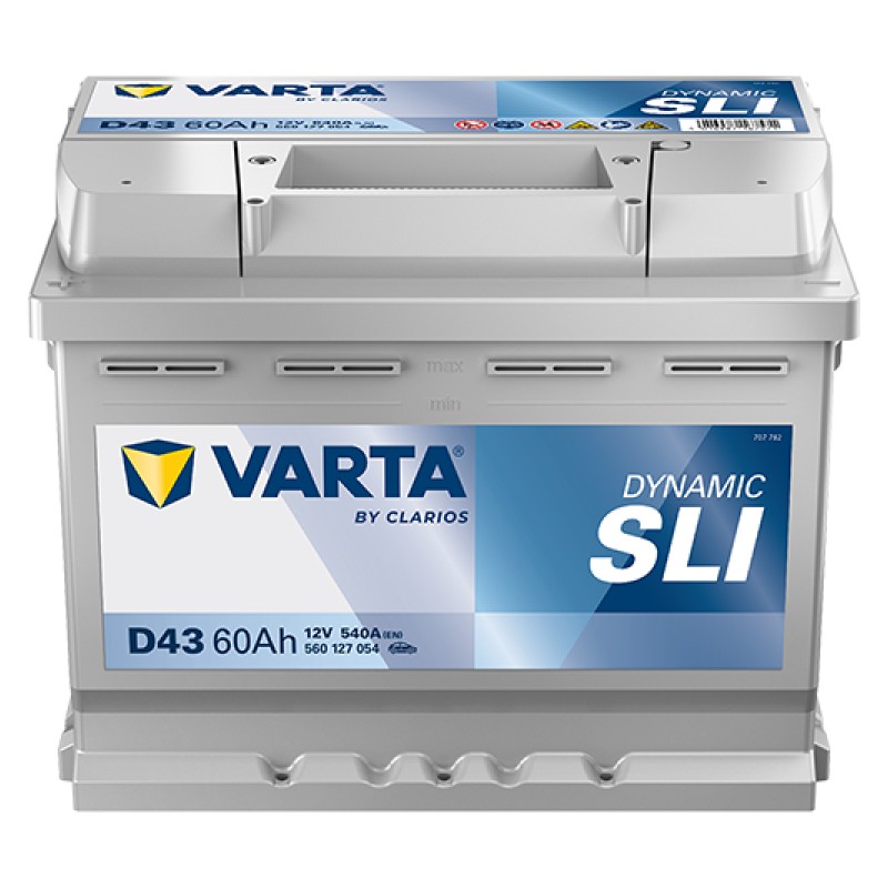Accu 12 V 60 Ah - SLI