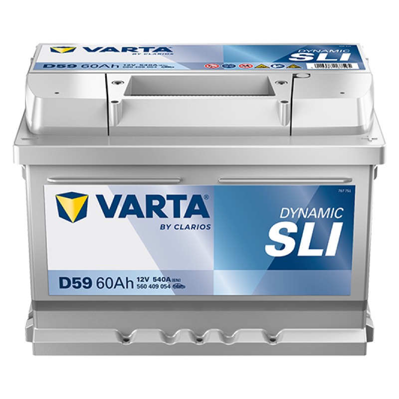 Accu 12 V 60 Ah - SLI