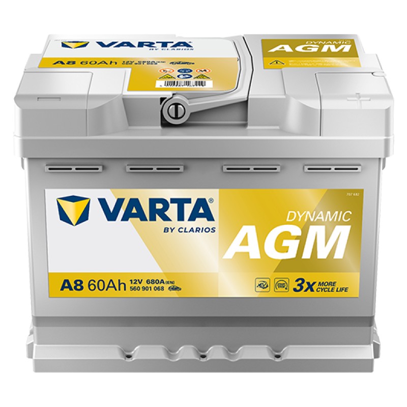 Accu 12 V 60 Ah - AGM