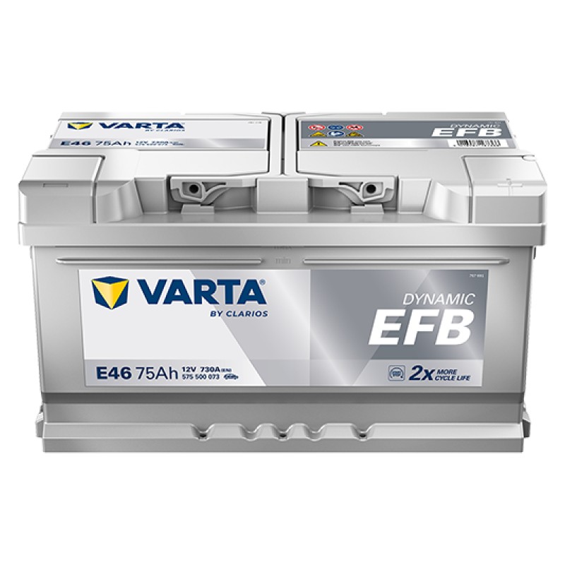 Accu 12 V 75 Ah - EFB