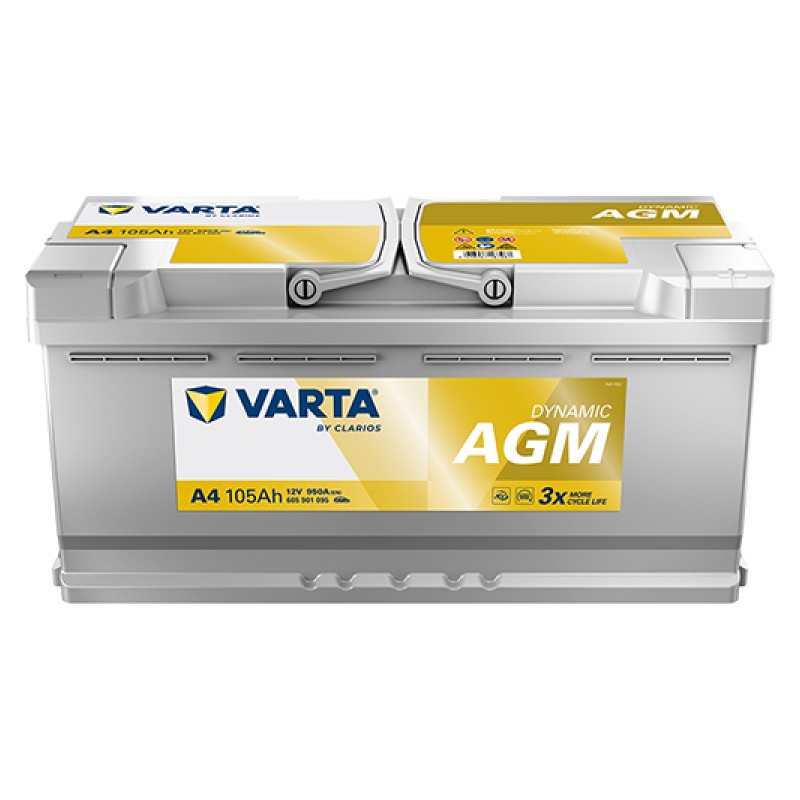 Accu 12 V 105 Ah - AGM