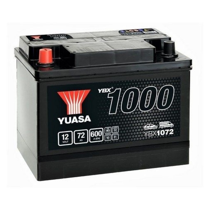 Accu 12 V 72 Ah - Standaard accu